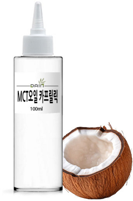 MCT오일 카프릴릭/카프릭트리글리세라이드 Caprylic/capric Triglyceride, 100ml, 1개