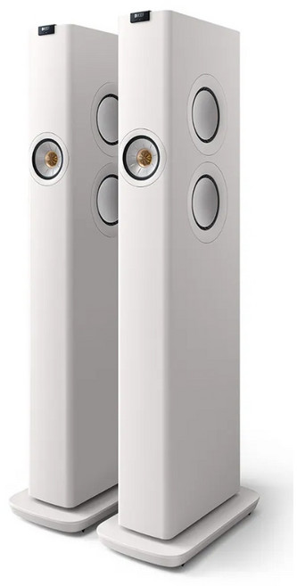 KEF LS60 Wireless 落地式無線音響系統, 白色