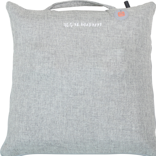 [김수자] 내품에 무선 사각 쿠션 마사지기 색상2종 랜덤출고- 중고리워크반품재포장박스훼손사용감감, 연핑크, ksj-392