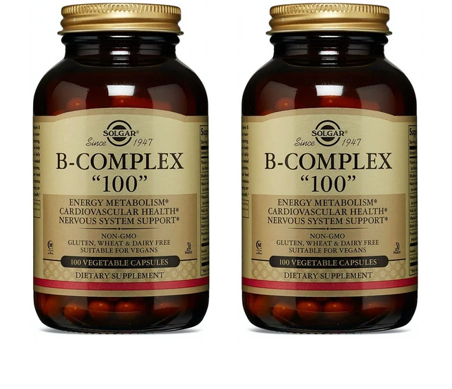 솔가 B-컴플렉스 100 베지터블 캡슐, 100정, 2개 - 쿠팡