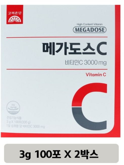 고려은단 메가도스C 3000, 3g, 200개