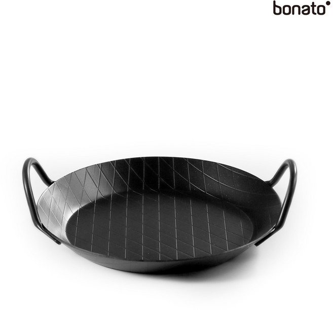 보나토 무쇠 코팅 빠에야팬 주물 철팬 후라이팬, 코팅 빠에야팬 24cm, 1개