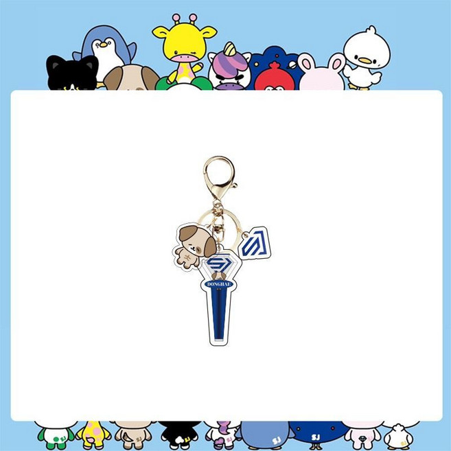 Super Junior 壓克力鑰匙扣, 1個, 【Donghae-東海】鑰匙扣