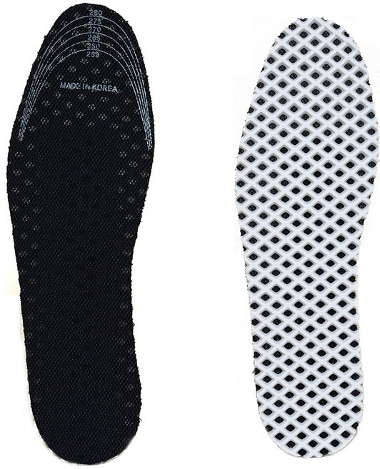 국산 벌집 통풍 깔창 가벼운 평깔창 국산, 여성용, 1개