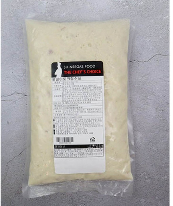 신세계푸드 포테이토 크림스프 2kg 감자스프, 1개