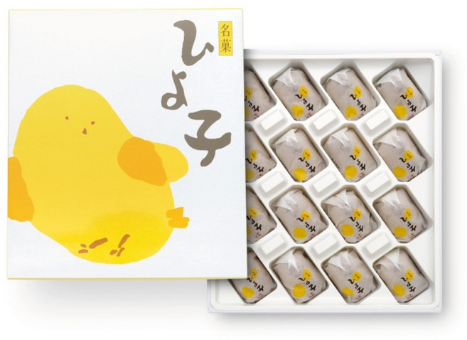 히요코 일본 병아리빵 만주 만쥬 12개입, 1개