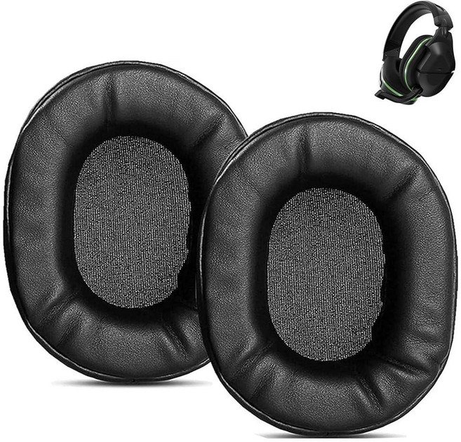 ACCOUTA Turtle Beach Stealth 600 700 420X 450 520 500P 500X Xbox PS4 헤드셋과 호환되는 이어패드 쿠션 이어 패드 교체 부드, ACCOUTA Turtle Beach Stealth 6