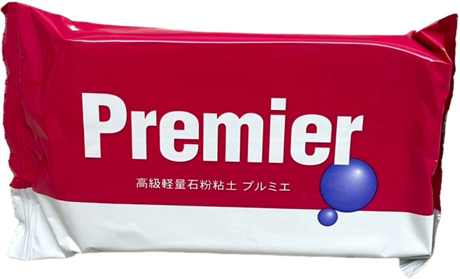 La Doll Premier 高級輕量石粉黏土 超輕石粉黏土 模型黏土 手工藝黏土, 白, 1個