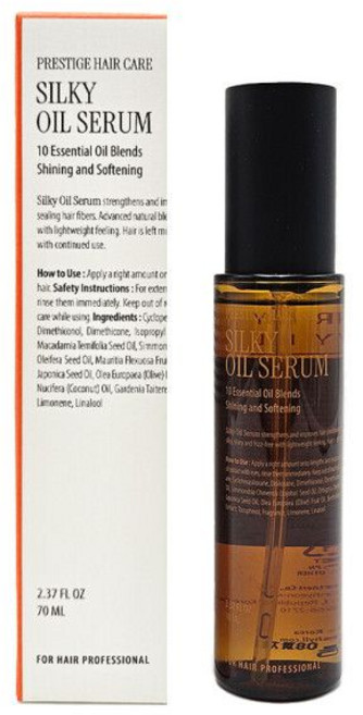 손상모 즉각 소생 커리쉴 청담동 실키 오일 세럼 헤어 에센스, 1개, 70ml