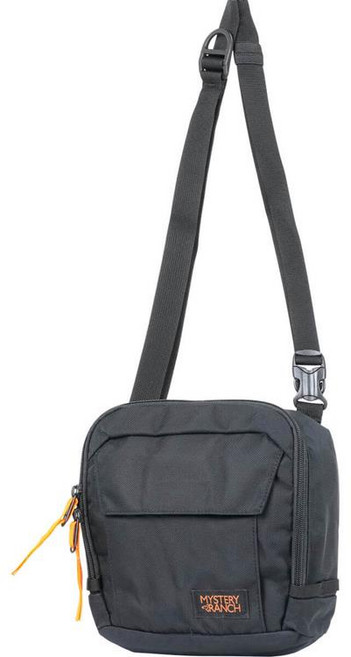 Mystery Ranch 神秘農場 District 4 肩背包 輕巧耐用 多隔層收納 時尚百搭, 黑 Black, 1個