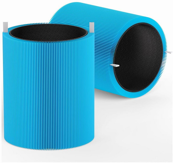 Leemone Blueair Blue Pure 311 자동 공기 청정기와 호환되는 알레르기 차단 필터 필터 교체 활성탄 2팩