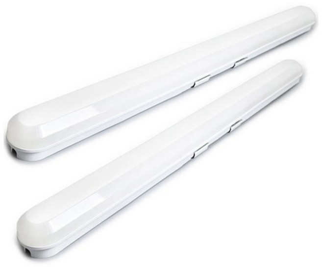 라이톤 LED 일자등 50W 2p, 화이트 + 주광색