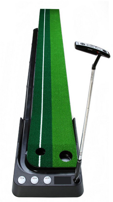 골프퍼팅 연습 매트 실내 퍼팅연습기 (자동리턴 실내 3 m), 3m, 3M, 1개