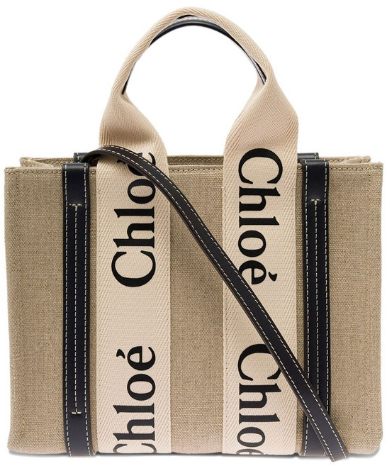 끌로에 스몰 우디 토트 백