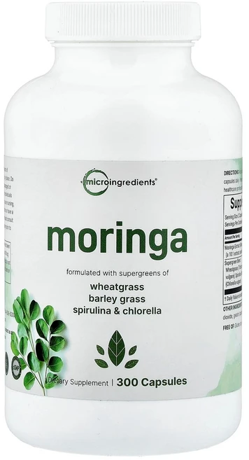 Micro Ingredients 모링가 캡슐 300정, 1개 - 쿠팡