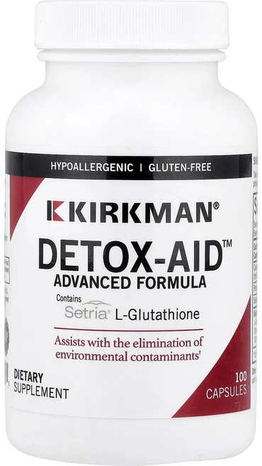 Kirkman Labs Detox-Aid™ 어드밴스드 포뮬라 캡슐 100정 Labs (커크먼 랩스), Kirkman Labs, Detox-Aid™ 어드밴스드, 1개 - 쿠팡