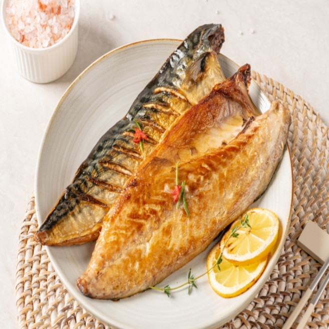 여수 돌산 갓 노르웨이 고등어 특대 사이즈 150-180g X 10팩, 150~180g (대), 10개