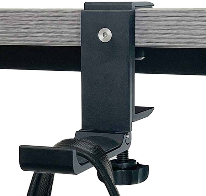 생활양식 OTD 책상가방걸이 휴대용 책가방걸이 거치대, 마스 블랙, 1개