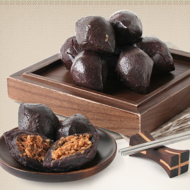 송편 국산쌀100% 흑미송편1kg+1kg, 2개, 1kg