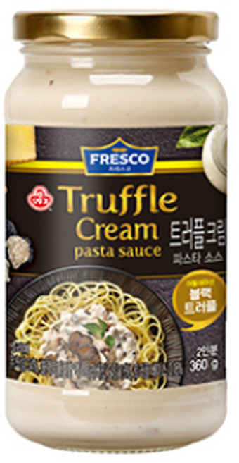 오뚜기프레스코 트러플크림 파스타 소스, 360g, 1개