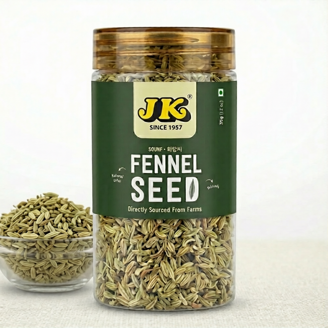JK Fennel Seed (회향씨앗), 3개, 85g