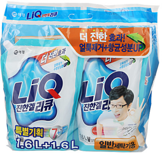 원하프리큐일반(액체세제.R)1.6L+1.6L