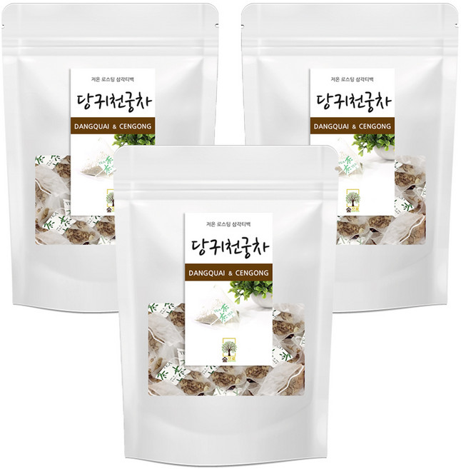 당귀천궁차 50티백 숲으로허브 삼각티백, 3개, 50개입, 50g