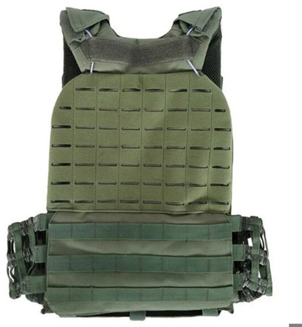 호환 핑크 야외 전투 전술 조끼 여성 신체 피트니스 무게추 베어링 필드 CS 훈련 기어 조끼, Green
