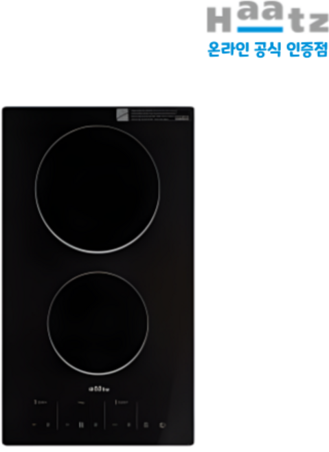 하츠 하이라이트 2구 빌트인 전기레인지 HEC-2050SH, HEC-2050S