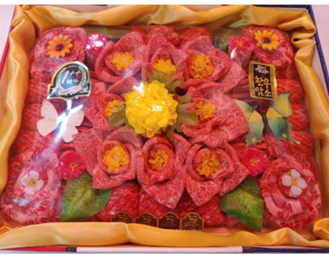 한우암소투뿔꽃세트 60만원, 1개