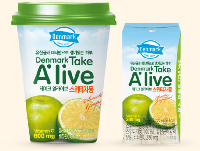 동원 덴마크 테이크얼라이브 스위티자몽 250mL x 12개+스위티자몽 120mL x 24개, 상세 설명 참조, 상세 설명 참조