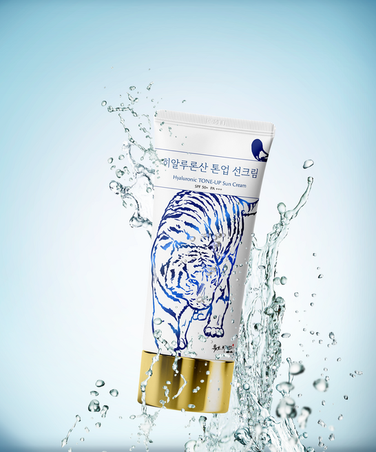 독도 히어로즈 히알루론산 톤업 선크림 SPF 50+ PA+++ 백탁 없이 끈적임 없는 선크림, 1개, 50ml