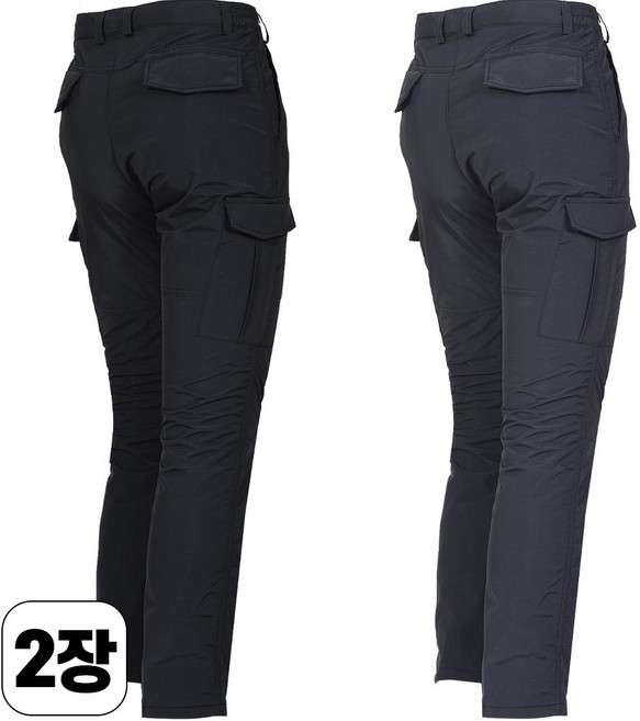 워킹맨 아울렛 1+1 겨울용 도톰한 기모소재 방한 방수 코팅 건빵바지 낚시복 작업복 현장복 근무복 라이더 바지 B135