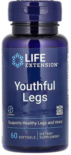 라이프익스텐션 유스풀 레그 소프트젤 60정, 1개