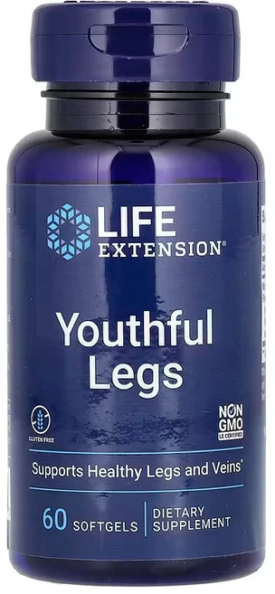 라이프익스텐션 유스풀 레그 소프트젤 60정, 1개 - 쿠팡