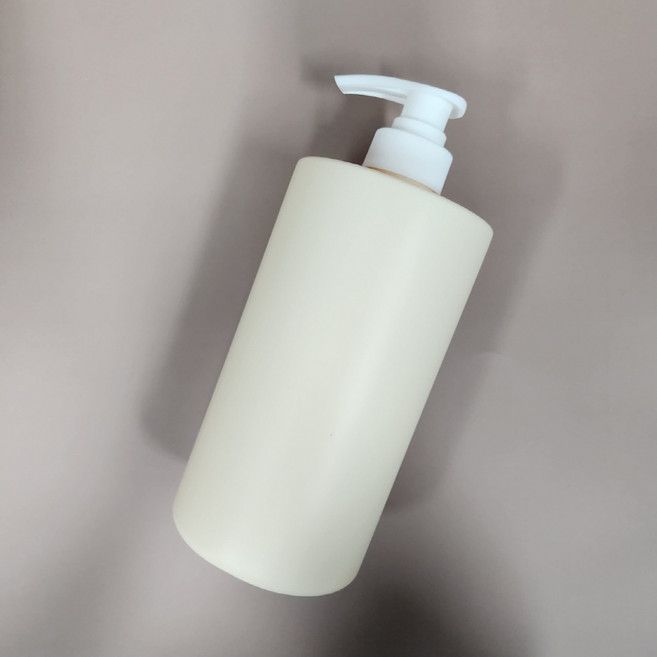 다담 디스펜서 펌프 공병 원형 용기 1리터, 베이지 용기(검정 젤펌프), 10개, 화이트