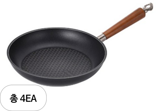 해피콜 인덕션 그래핀 IH 프라이팬, 20cm, 4개