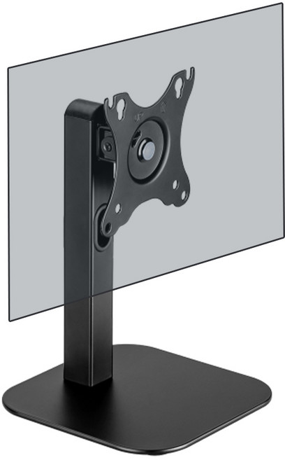 엔산 PT-1(W/B) 싱글 모니터암 15인치 모니터 거치대 데스크 스탠드, 블랙, 1개