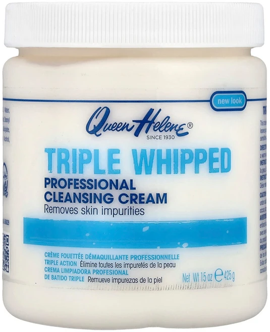 퀸 헬렌 트리플 휩드 프로페셔널 클렌징 크림 425g (15oz) QHE-65384 - 쿠팡