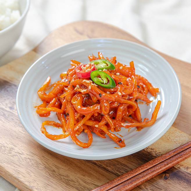 백년찬방 고추장 진미채볶음 수제 가정식 반찬, 1개, 250g