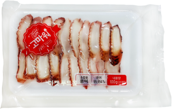 모노) 초밥용 문어 100g (5gX20미), 1개