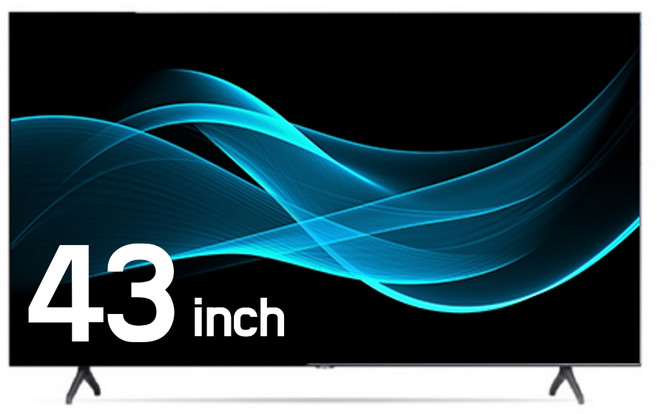 [리퍼] 삼성 43인치 스마트TV 4K UHD 43TU7000 수도권 지방(배송 설치비 포함), 방문설치, 벽걸이형