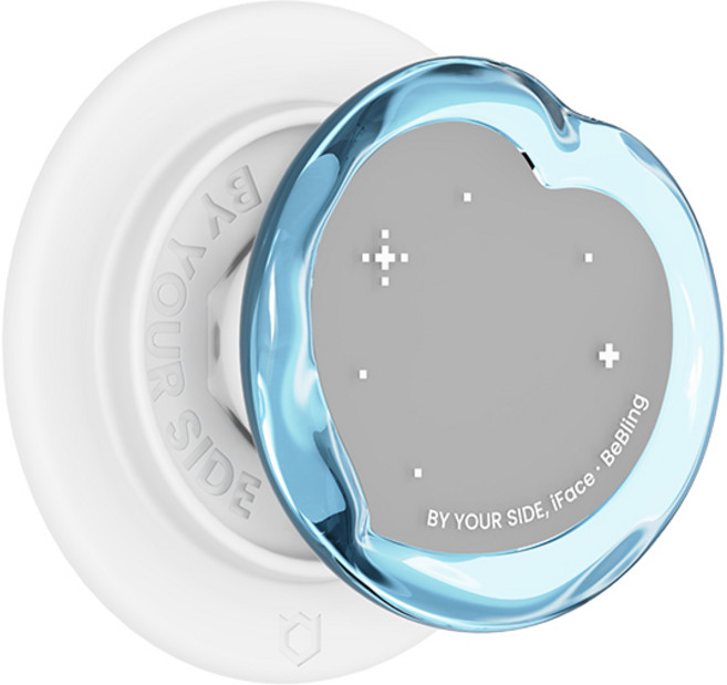 비블링2 맥싱크 그립 홀더 스마트톡 거울 미러톡, 1개, 블루(186453)