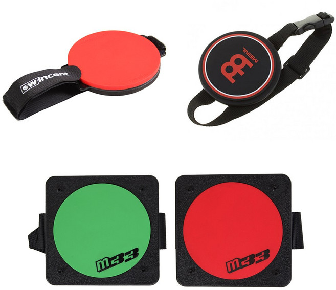 드럼연습패드 무릎패드 모음, 선택2.M33 SW-SPD-M33 레드, 1개