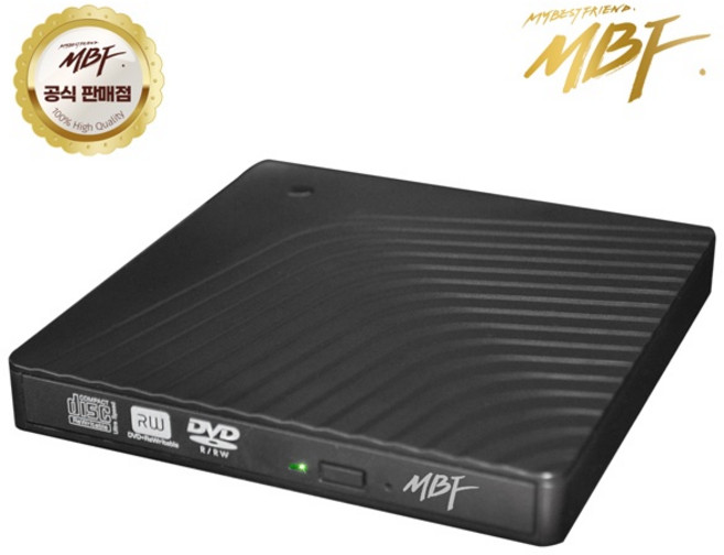 [MBF] USB 3.0 & C타입 외장ODD(DVD-RW) MBF-U3ODD, 1개