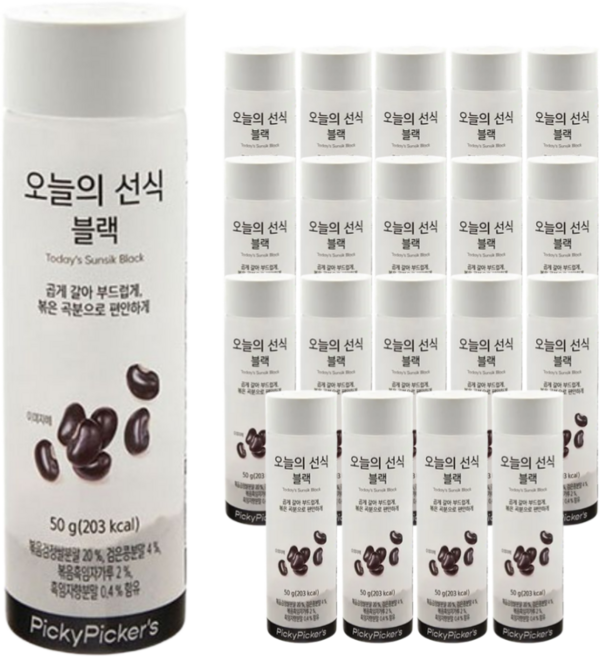 오늘의선식 블랙, 20개, 50g