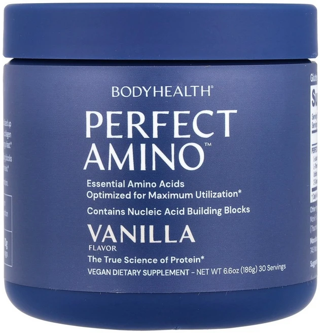 BodyHealth Perfect Amino™ Vanilla 6.6 oz (186 g), 187 g, 186g, 1개 - 쿠팡