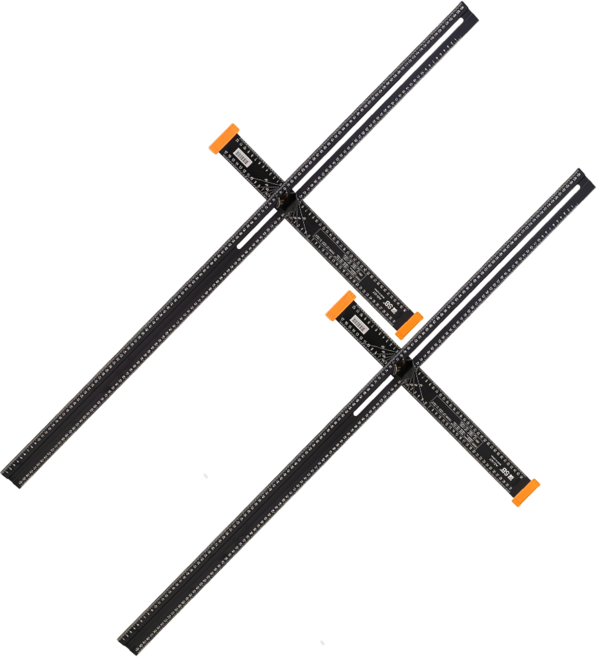 에스비 고급형 T자 티자 각도조절 알루미늄 타일 제도용 작업용자 1200mm 120cm, 2개