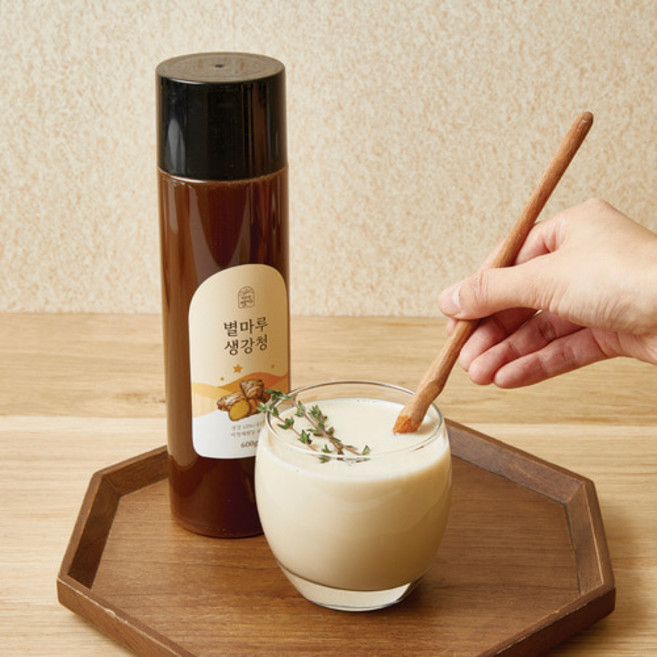 국내산 지리산 생강청 경남 산청 수제 생강청 명절 어르신 부모님선물, 1개, 600g