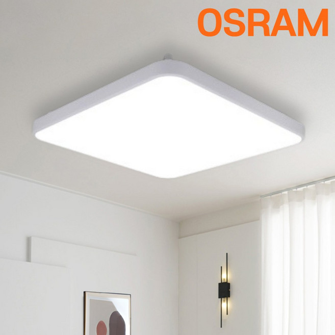 오스람 LED 뉴 시스템 방등 조명 플리커프리 60W AS 2년, 화이트